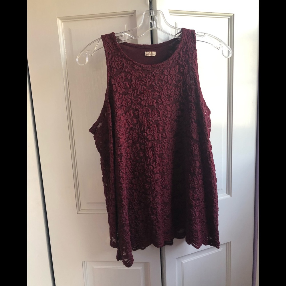 Hollister Open Shoulder Shirt
